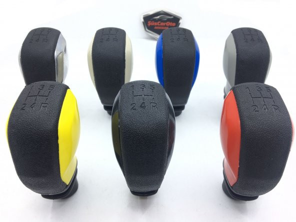 Her Araca Uyumlu Üniversal Spor Görünümlü Vites Topuzu Aparatlı BEJ - 10