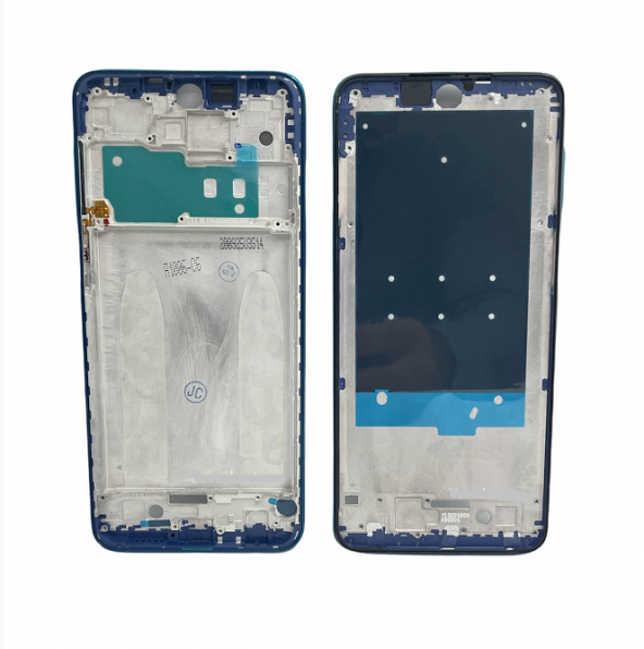 Kdr Xiaomi Redmi Note 9 Pro Orta Kasa Ekran Çıtası Mavi