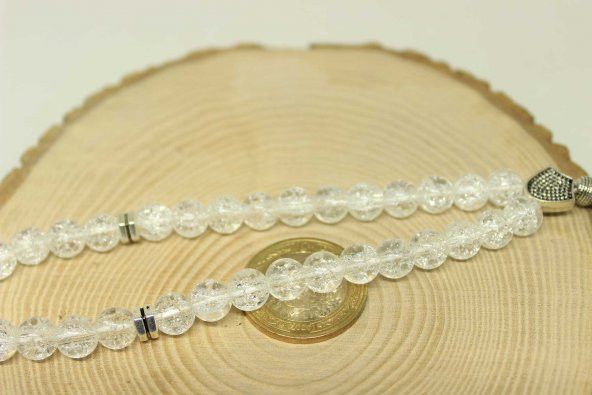 Necef Taşı Tesbih 8mm Ahşap Kutulu - Resim 2