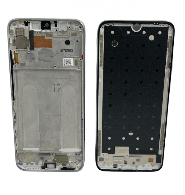 Kdr Xiaomi Redmi Note 7 Orta Kasa Ekran Çıtası Beyaz