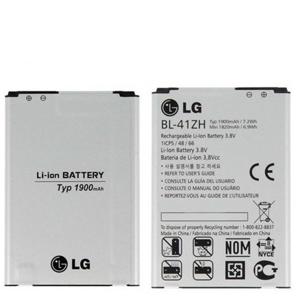 Kdr LG Y50 LEON PİL BATARYA BL-41ZH H324 Batarya Pil