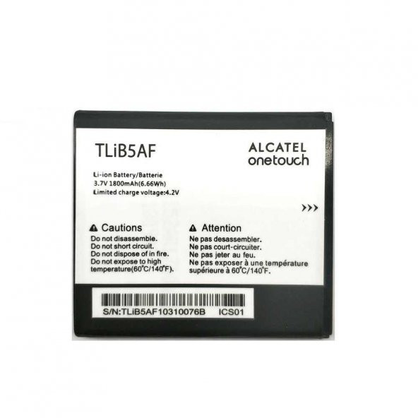 Kdr Alcatel One Touch Pop TLIB5AF Batarya Pil