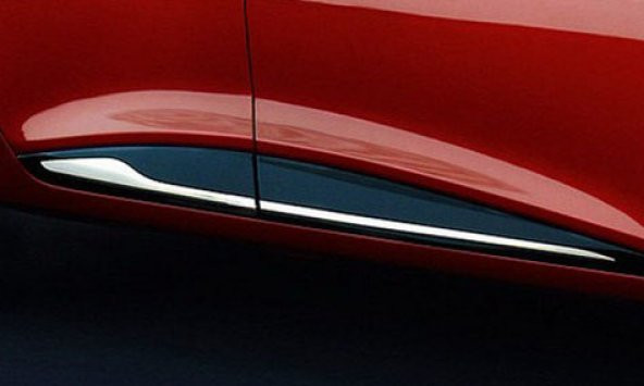 Renault Clio 4 Hb Krom Yan Kapı Çıtası 4 Parça 2012 ve Üzeri - 2