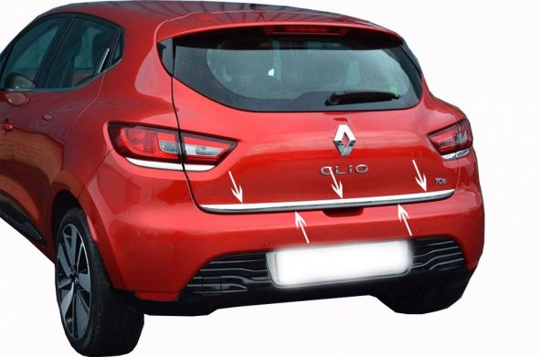 Renault Clio 4 Hb Krom Bagaj Alt Çıtası 2012 ve Üzeri - 5