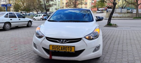Hyundai Elantra 2011-2016 Batman Yarasa Ayna Kapağı Piano Black ABS Plastik - 3