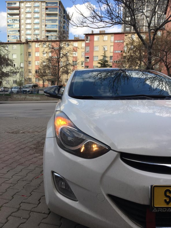 Hyundai Elantra 2011-2016 Batman Yarasa Ayna Kapağı Piano Black ABS Plastik - 6