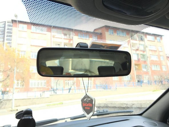 Carub 270 mm Bombeli Makaslı Geçmeli İç İlave Ayna Siyah - 4