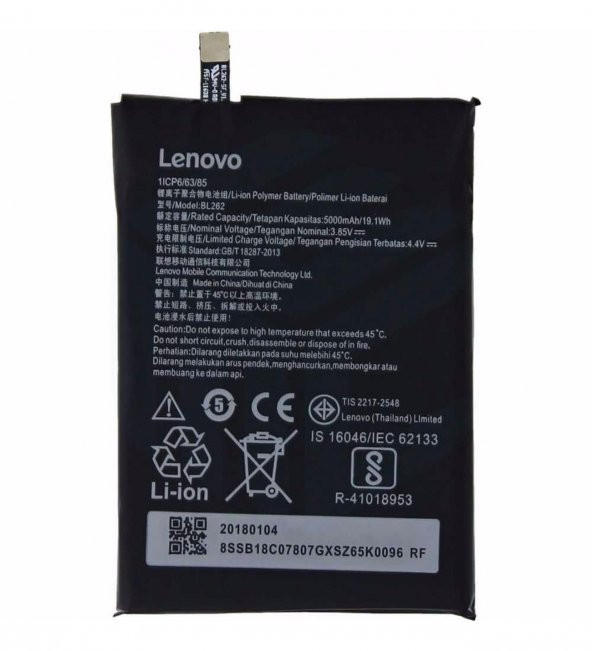 Kdr Lenovo Vibe P2 BL262 Batarya Pil