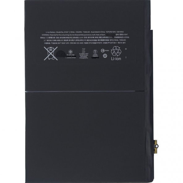 Kdr Apple İpad Air 2 A1547 Batarya Pil - 1