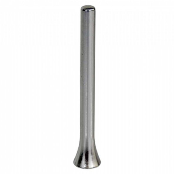 Carub Üniversal Tepe Anten Çubuk Metal 8 cm Gümüş