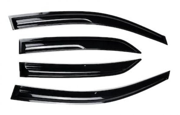 Hyundai Accent Yumurta Kasa 95-00 Mugen Cam Rüzgarlığı Seti 4lü - 3