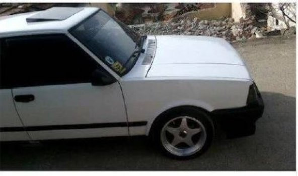 Parlak Siyah Yalancı Çakma Sahte Sunroof Tavan Rüzgarlığı Arkası Kapalı - 5