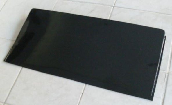 Parlak Siyah Yalancı Çakma Sahte Sunroof Tavan Rüzgarlığı Arkası Kapalı - 6