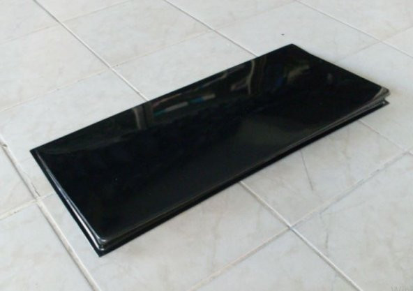 Parlak Siyah Yalancı Çakma Sahte Sunroof Tavan Rüzgarlığı Arkası Kapalı - 7