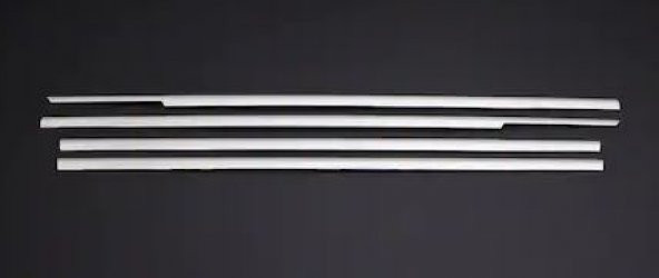 Honda Civic 1996-2002 Sedan Krom Cam Çıtası 4 Kapı 4 Parça P.Çelik - 4