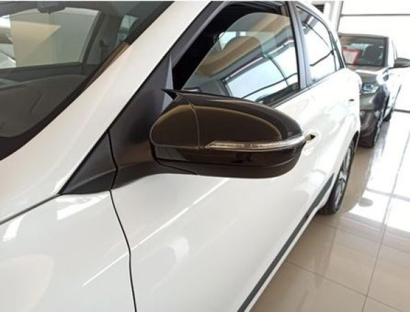 Hyundai İ20 2014 Sonrası Sinyalli Batman Yarasa Ayna Kapağı Piano Black ABS Plastik - Resim 5