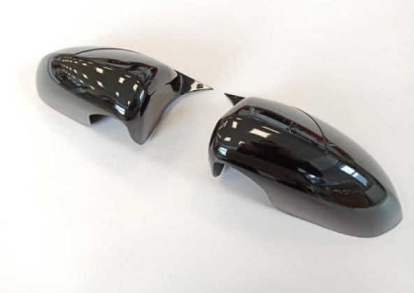 Opel Corsa E 2014-2019 Batman Yarasa Ayna Kapağı Piano Black ABS Plastik - Resim 5