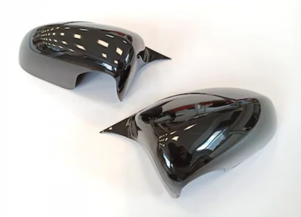Opel Corsa E 2014-2019 Batman Yarasa Ayna Kapağı Piano Black ABS Plastik - Resim 6