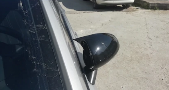 Opel Corsa E 2014-2019 Batman Yarasa Ayna Kapağı Piano Black ABS Plastik - Resim 8