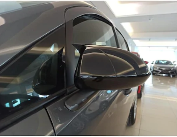 Opel Corsa E 2014-2019 Batman Yarasa Ayna Kapağı Piano Black ABS Plastik - Resim 11