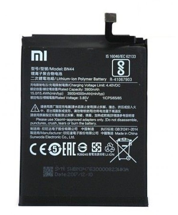 Xiaomi Redmi 5 Plus BN44 Batarya Pil