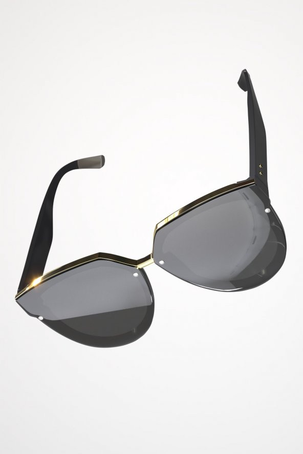 ZEY  Siyah Güneş Gözlüğü - Black Sunglasses - Resim 2