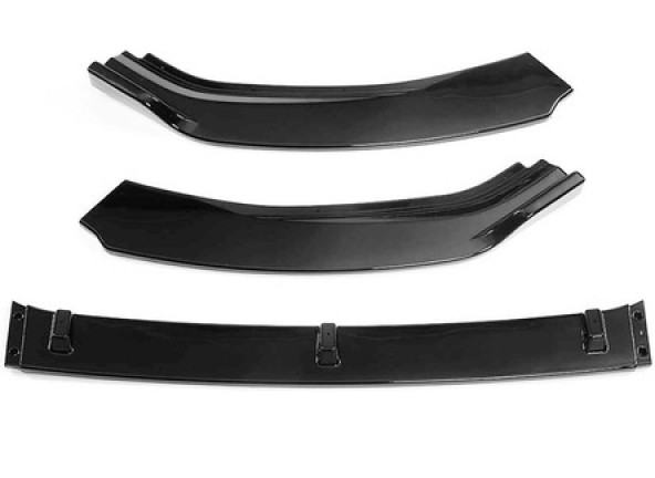 Vw Golf 7 7.5 Esnek 3 Parça ABS Lip Piano Black Flaplı Kanatlı - Resim 2