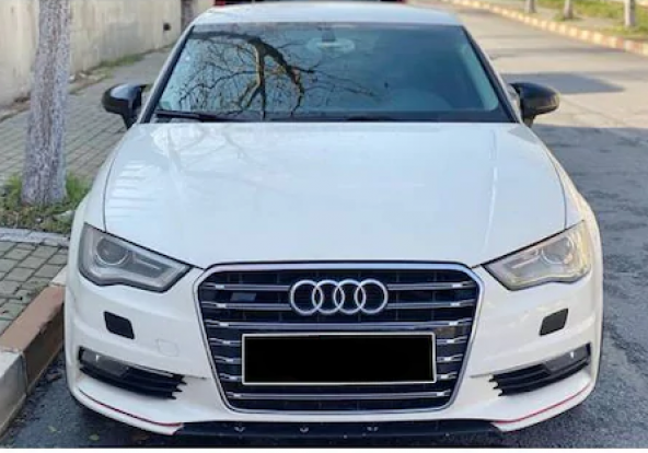 Audi A3 8V 2012-2019 Batman Yarasa Ayna Kapağı Piano Black ABS Plastik - 2