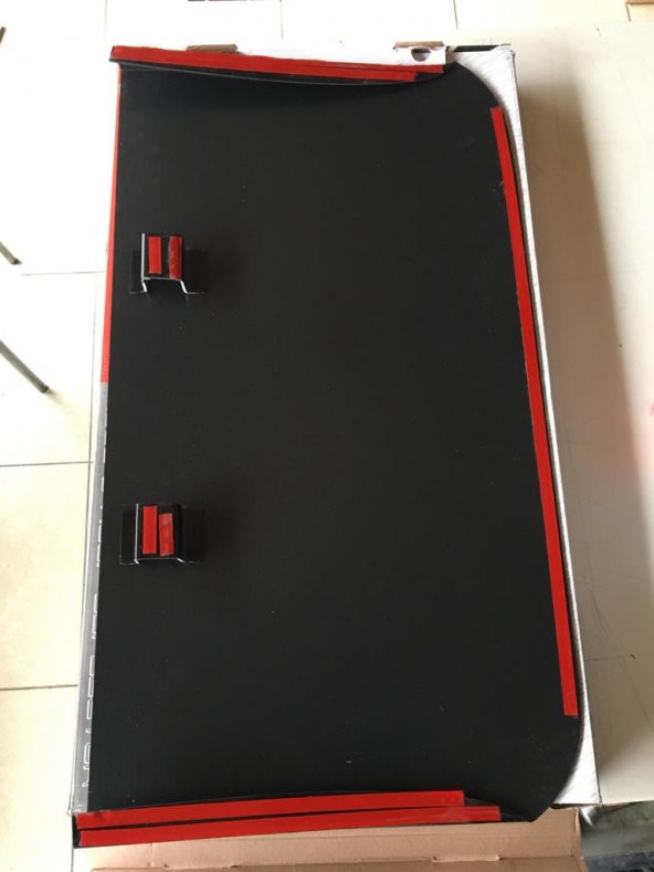 PERFLEX Piano Black Yalancı Çakma Sahte Sunroof Tavan Rüzgarlığı - 11