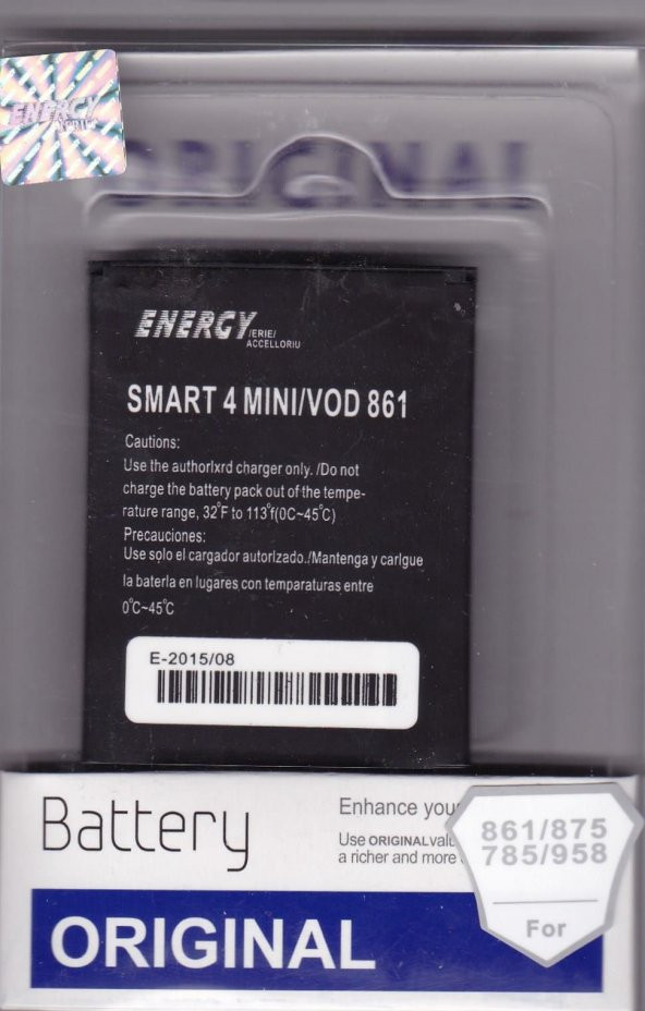 Vodafone 785 Smart 4 Mini Batarya Pil