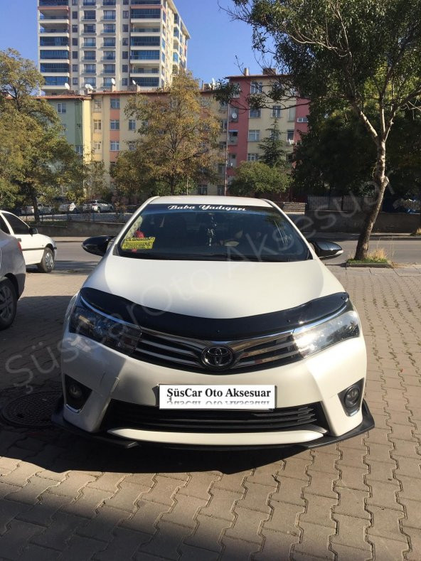 Toyota Verso 2014-2017 Batman Yarasa Ayna Kapağı Piano Black ABS Plastik