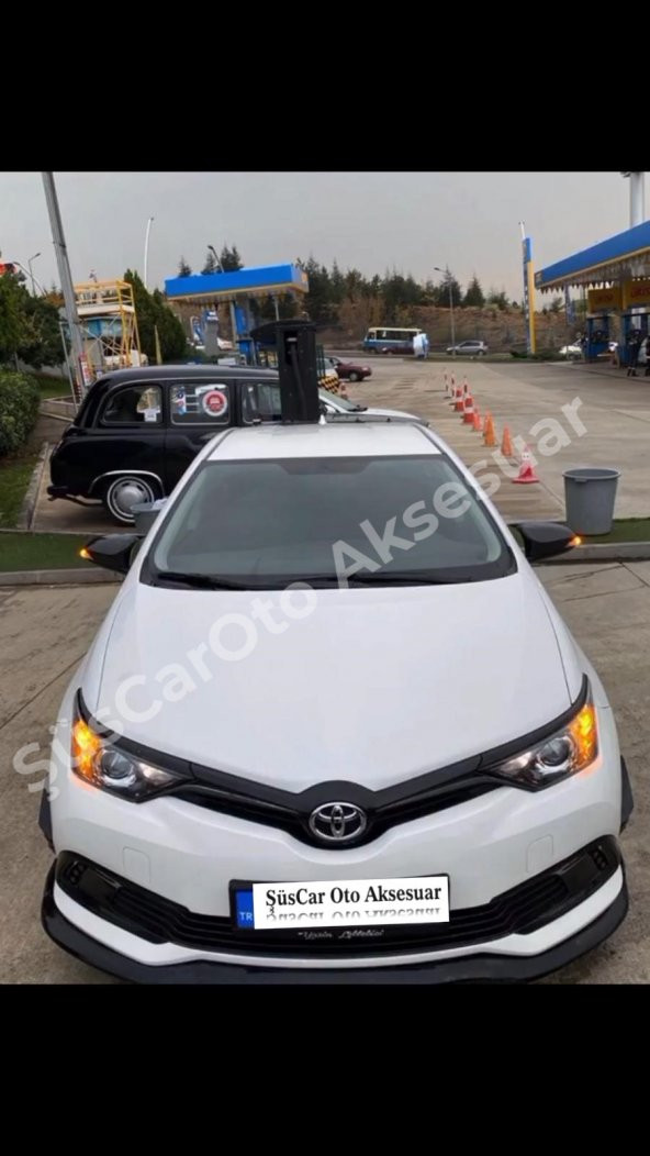 Toyota Verso 2014-2017 Batman Yarasa Ayna Kapağı Piano Black ABS Plastik - 2