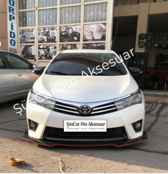 Toyota Verso 2014-2017 Batman Yarasa Ayna Kapağı Piano Black ABS Plastik - 7