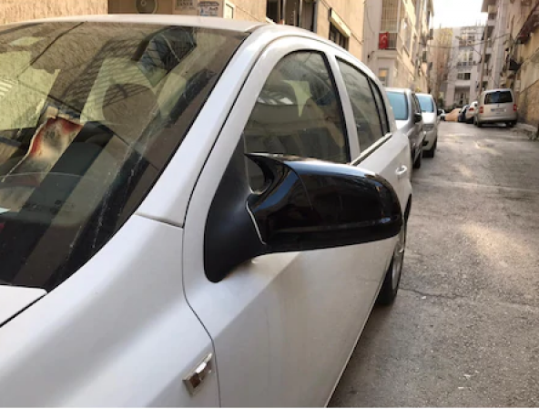 Opel Astra H Batman Yarasa Ayna Kapağı Piano Black ABS Plastik - 3