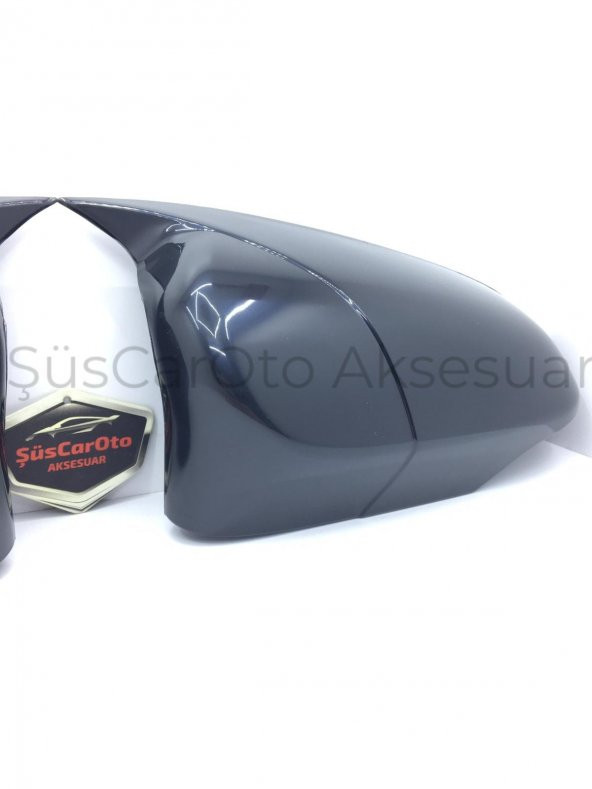 Toyota Avensis 2015-2018 Batman Yarasa Ayna Kapağı Piano Black ABS Plastik - Resim 8