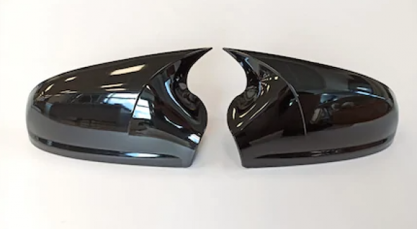 Opel Astra H Batman Yarasa Ayna Kapağı Piano Black ABS Plastik - 4