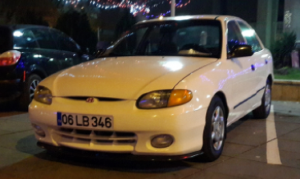 Hyundai Accent Yumurta Kasa 95-00 Sis Lambası Takımı Beyaz 2 Adet - 4