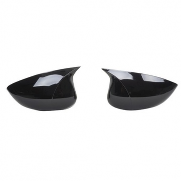 Ford Fiesta 2008-2017 Batman Yarasa Ayna Kapağı Piano Black ABS Plastik - 10
