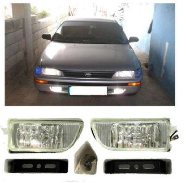 Carub Üniversal Toyota Tip Sis Lambası 12V 2 Adet (Emark Belgeli) - 4