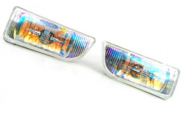 Carub Efsane Kasa Toyota Tip Sis Lambası 12V Colormatik 2 Adet(Emark Belgeli) - 4