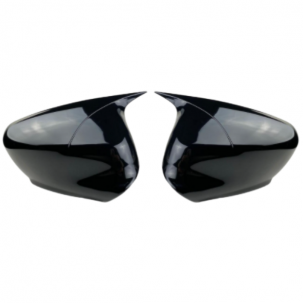 Peugeot 301 2012-2019 Batman Yarasa Ayna Kapağı Piano Black ABS Plastik - Resim 11