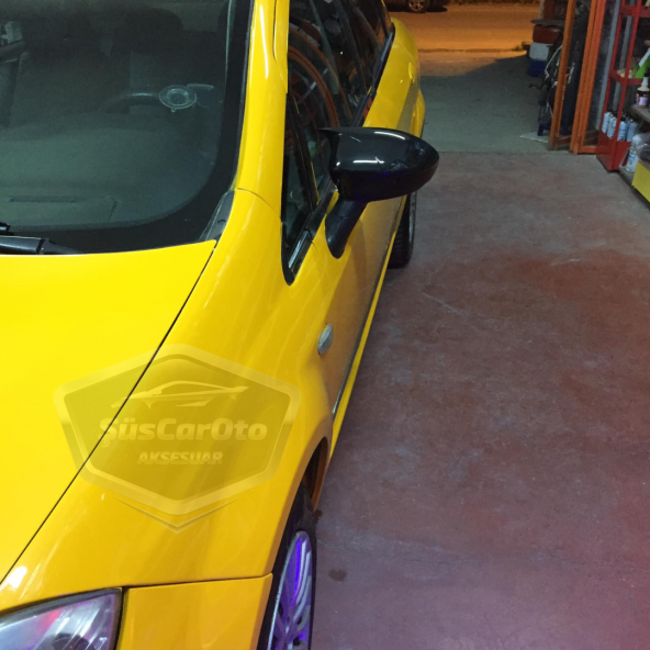 Fiat Linea 2007-2015 Batman Yarasa Ayna Kapağı Piano Black ABS Plastik - 3