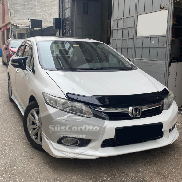 Honda Civic FB7 2012-2016 Batman Yarasa Ayna Kapağı Piano Black ABS Plastik - Resim 2