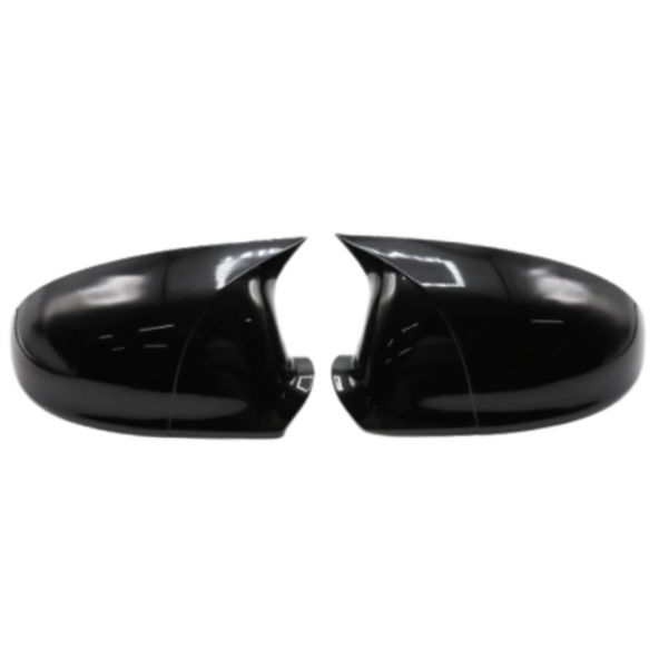 Vw Golf 5 2003-2009 Batman Yarasa Ayna Kapağı Piano Black ABS Plastik - 10