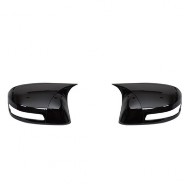 Honda Civic FB7 2012-2016 Batman Yarasa Ayna Kapağı Piano Black ABS Plastik - Resim 5