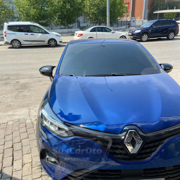 Renault Clio 5 2019 Sonrası Batman Yarasa Ayna Kapağı Piano Black ABS Plastik - 6