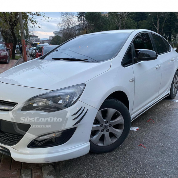 Opel Astra J 2009-2020 Batman Yarasa Ayna Kapağı Piano Black ABS Plastik - Resim 3