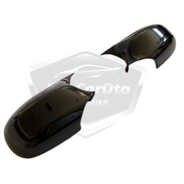 BMW E90 LCİ Makyajlı Kasa 2008-2011 3 Serisi Batman Yarasa Ayna Kapağı Piano Black ABS Plastik - Resim 6