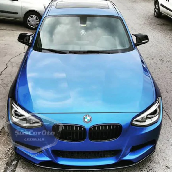 BMW F30-F32-F20 2012-2018 Batman Yarasa Ayna Kapağı Piano Black ABS Plastik - 4