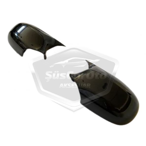 BMW E90 LCİ Makyajlı Kasa 2008-2011 3 Serisi Batman Yarasa Ayna Kapağı Piano Black ABS Plastik - Resim 7
